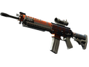 SG 553 | Danger Close (Well-Worn)