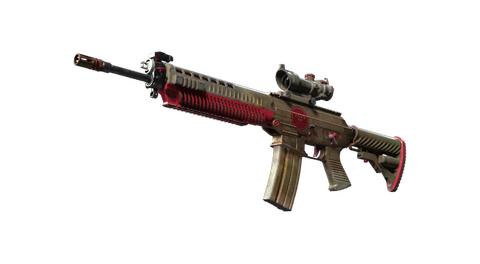 SG 553 | Berry Gel Coat (Well-Worn)