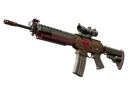 SG 553 | Berry Gel Coat (Battle-Scarred)