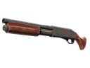 Sawed-Off | Crimson Batik (Battle-Scarred)