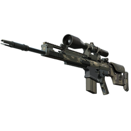 Souvenir SCAR-20 | Stone Mosaico (Battle-Scarred)