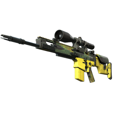 Vorschau von SCAR-20 | Jungle Slipstream (Factory New)