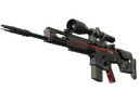 StatTrak™ SCAR-20 | Crimson Web (Battle-Scarred)
