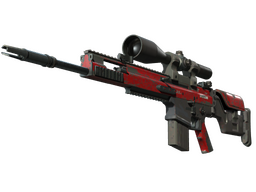 SCAR-20 | Crimson Web (Field-Tested)