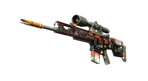 SCAR-20 | Bloodsport (Well-Worn)