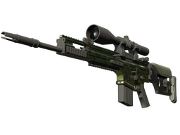 StatTrak™ SCAR-20 | Green Marine (Field-Tested)