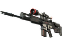 StatTrak™ SCAR-20 | Cyrex (Well-Worn)