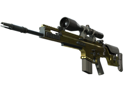 SCAR-20 | Brass (Field-Tested)