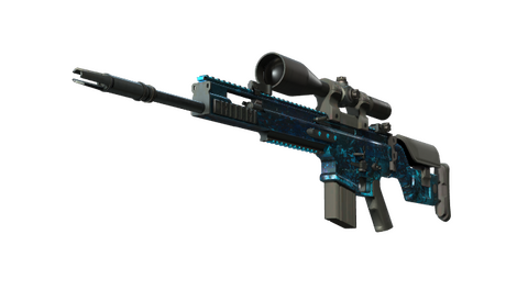 StatTrak™ SCAR-20 | Grotto (Field-Tested)