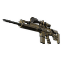 SCAR-20 | Sand Mesh (Battle-Scarred)