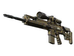 Souvenir SCAR-20 | Sand Mesh (Battle-Scarred)