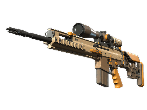 SCAR-20 | Short Ochre (Field-Tested)