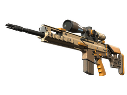 SCAR-20 | Short Ochre (Field-Tested)