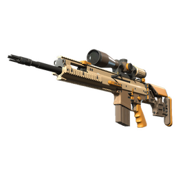 Souvenir SCAR-20 | Short Ochre (Factory New)
