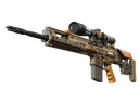 SCAR-20 | Short Ochre (Battle-Scarred)