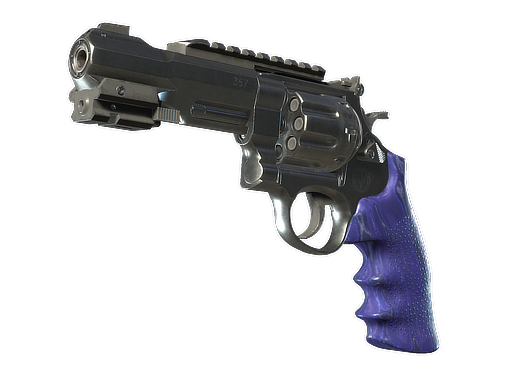 R8 Revolver | Cobalt Grip (Well-Worn)