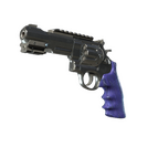 R8 Revolver | Cobalt Grip (Well-Worn)