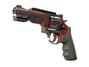 StatTrak™ R8 Revolver | Crimson Web (Battle-Scarred)