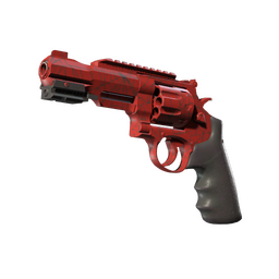 Souvenir R8 Revolver | Crimson Web (Minimal Wear)