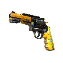 Souvenir R8 Revolver | Banana Cannon (Well-Worn)