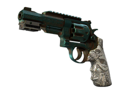 StatTrak™ R8 Revolver | Bone Forged (Battle-Scarred)