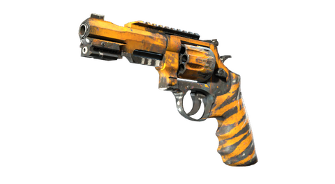 StatTrak™ R8 Revolver | Skull Crusher (Well-Worn)