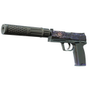 USP-S | Black Lotus (Battle-Scarred)