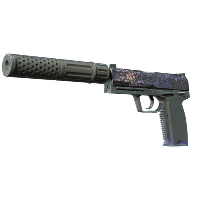 StatTrak™ USP-S | Black Lotus (Battle-Scarred)