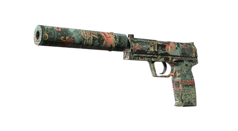 USP-S | Ancient Visions (Well-Worn)