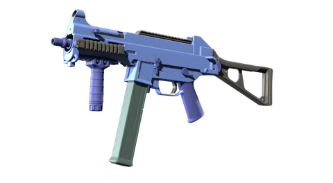 UMP-45 | Indigo (Minimal Wear)