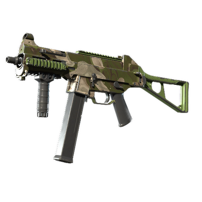 صورة مصغرة لـ UMP-45 | Green Swirl (Field-Tested)