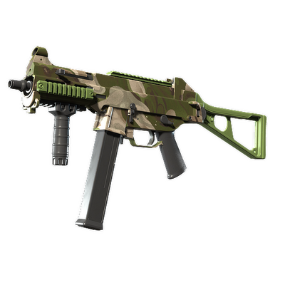 صورة مصغرة لـ UMP-45 | Green Swirl (Factory New)