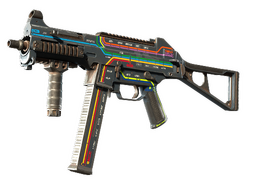 Souvenir UMP-45 | Late Night Transit (Battle-Scarred)