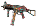UMP-45 | K.O. Factory (Battle-Scarred)