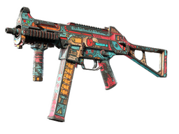 StatTrak™ UMP-45 | K.O. Factory (Battle-Scarred)