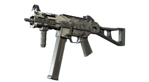 StatTrak™ UMP-45 | Arctic Wolf (Battle-Scarred)