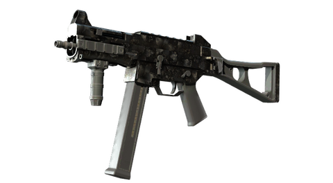 UMP-45 | Metal Flowers (Battle-Scarred)