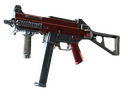UMP-45 | Crimson Foil (Minimal Wear)