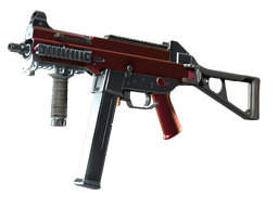 UMP-45 | Crimson Foil (Minimal Wear)