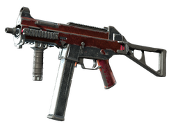 UMP-45 | Crimson Foil (Battle-Scarred)