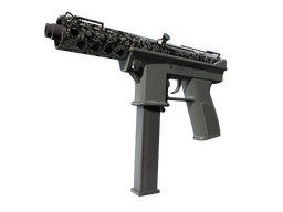 StatTrak™ Tec-9 | Cut Out (Well-Worn)