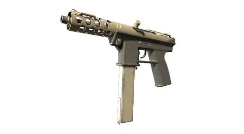 Tec-9 | Raw Ceramic (Well-Worn)