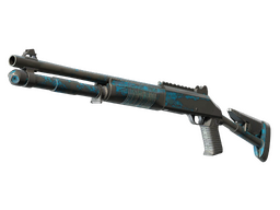 XM1014 | VariCamo Blue (Battle-Scarred)