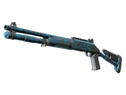 Souvenir XM1014 | VariCamo Blue (Field-Tested)