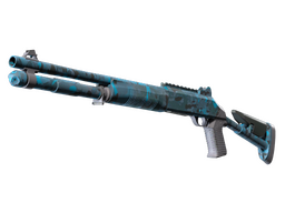 Souvenir XM1014 | VariCamo Blue (Factory New)