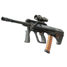 AUG | Amber Slipstream (Battle-Scarred)
