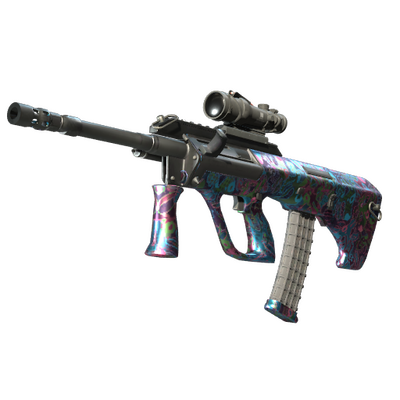 Miniatura de StatTrak™ AUG | Death by Puppy (Minimal Wear)