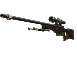 Souvenir AWP | Black Nile (Battle-Scarred)