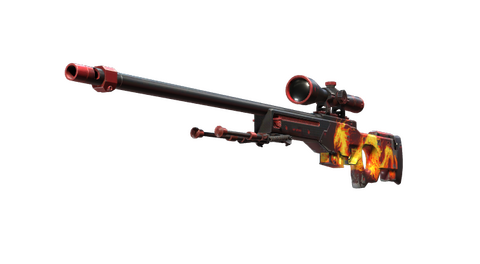 StatTrak™ AWP | Wildfire (Well-Worn)