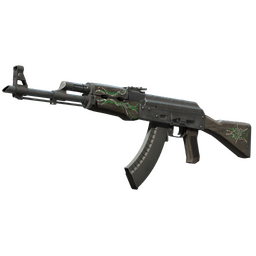 Souvenir AK-47 | Emerald Pinstripe (Field-Tested)
